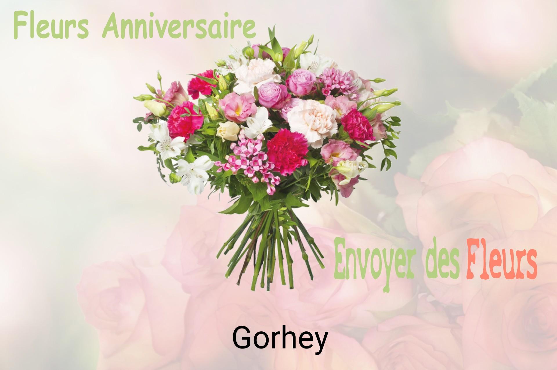 Bouquet de fleurs d’anniversaire livré à Gorhey